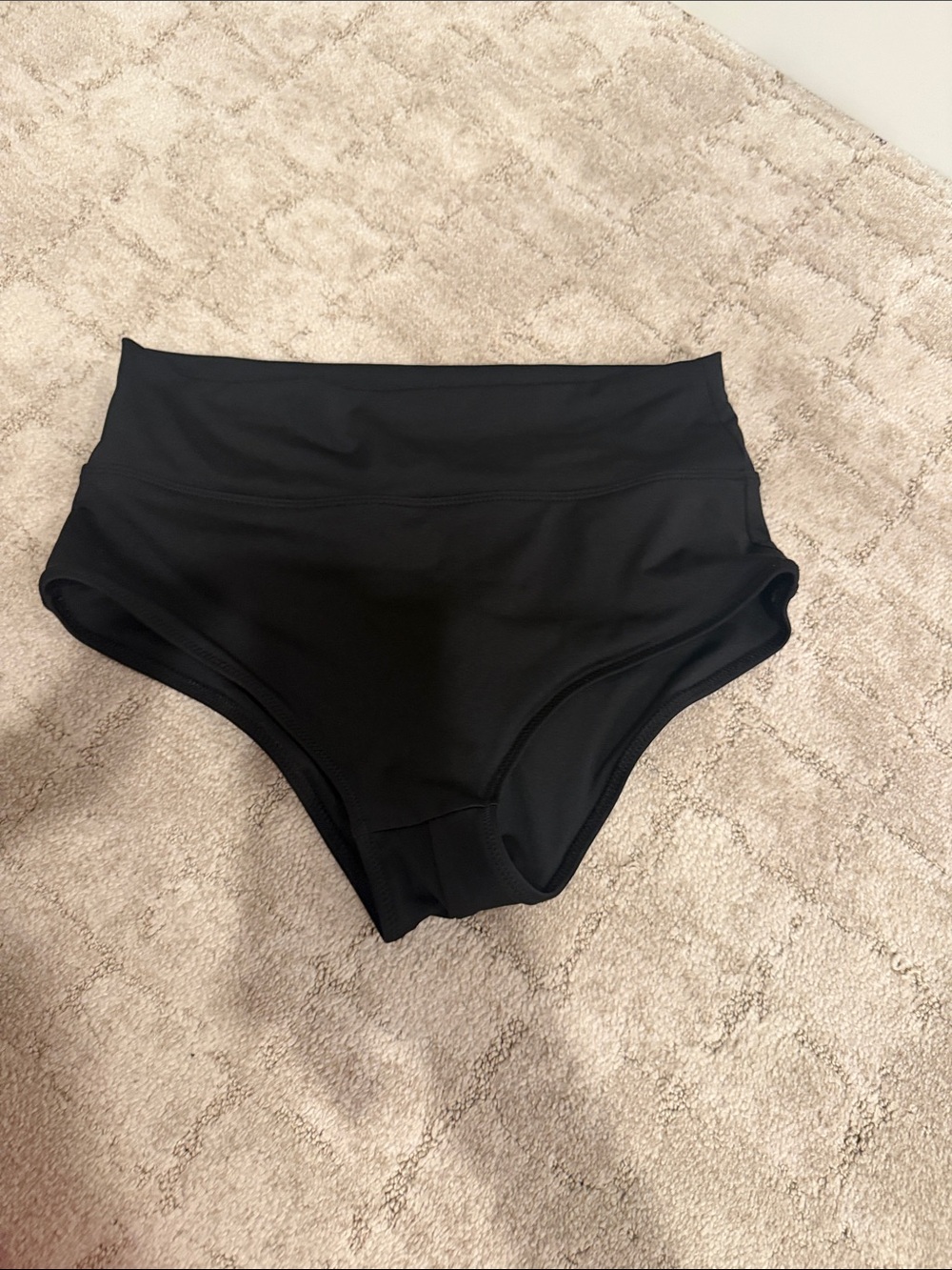 PINK Victoria's Secret High-Waist Black Shorts